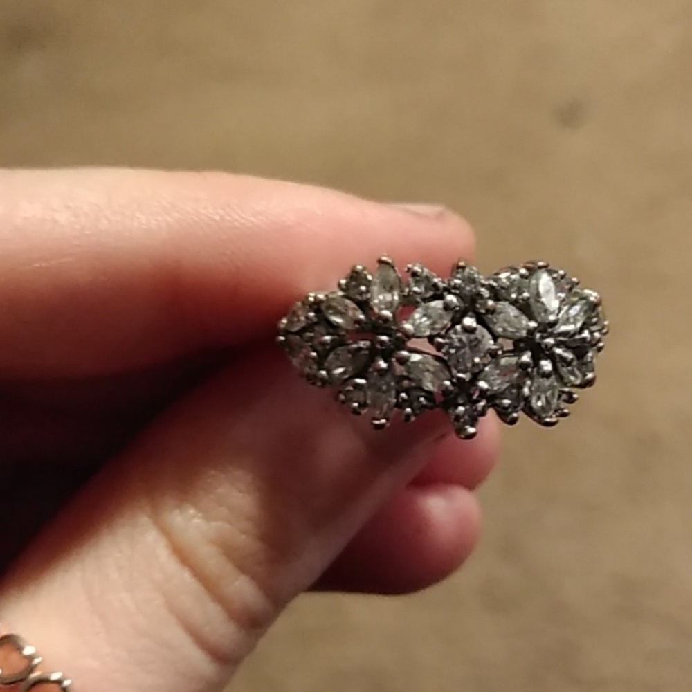 Silver flowers